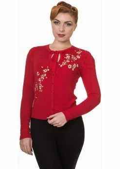 Banned Kyoto 40's Cardigan Red