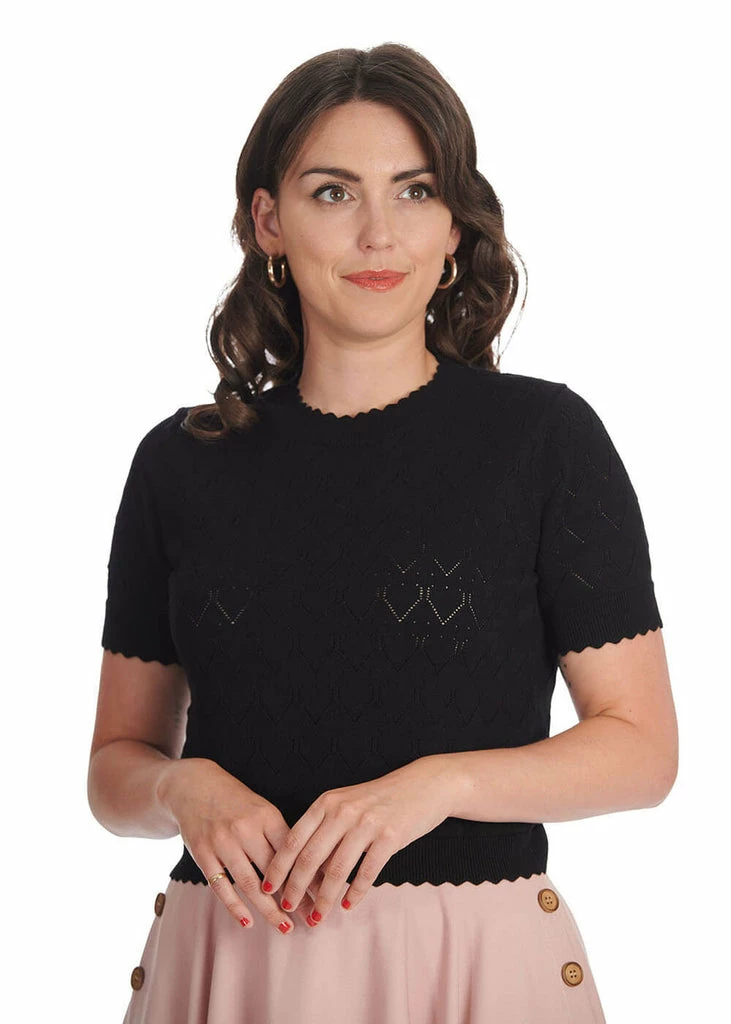 Banned Sweet Gardina 40's Jumper Black 1 Banned Sweet Gardina 40's Jumper Black