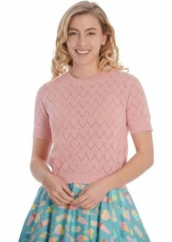 Banned Sweet Gardina 40's Jumper Pink