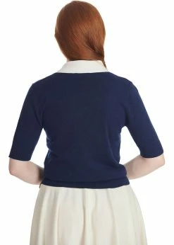 Banned Ahoy Sail 40's Jumper Navy -Banned Retro Shop banned JP57114 ahoy sail jumper navy 3 f212ddc0 9f11 4ef2 a50d 8b71b89f4a86 1024x1024