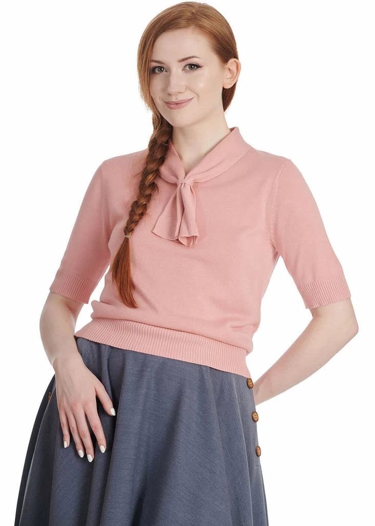 Banned Ahoy Sail 40's Jumper Pink 1 Banned Ahoy Sail 40's Jumper Pink