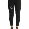 Banned Galathea Moon 80's Leggings Black
