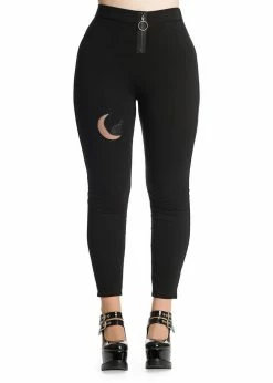 Banned Galathea Moon 80's Leggings Black