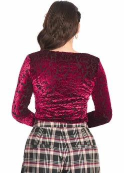 Banned Evening Rose 50's Top Burgundy Black -Banned Retro Shop banned TP10474 evening rose top burgundy 8 29217bdb ceae 4ada b3de 6f4c7f869ef0 1024x1024