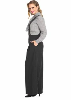 Banned Diamond 40's Palazzo Trousers Black -Banned Retro Shop banned TR31138 diamond trousers blk 1 595bb06f 781b 43f3 8b4b 77f0ac703a75 1024x1024