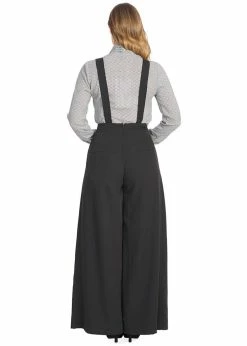 Banned Diamond 40's Palazzo Trousers Black -Banned Retro Shop banned TR31138 diamond trousers blk 2 de44e173 fbf3 4e09 a0a5 1bef8d7b9b0b 1024x1024