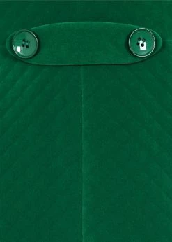 Collectif Heather Quilted Velvet 40's Swing Coat Green -Banned Retro Shop collectif JT AW220603A heather velvet coat grn 5 4bdc2aba 941a 4abd a421 5c36090e82e1 1024x1024