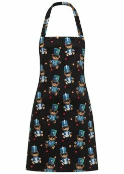 Lady Vintage Apron Soldier Bears