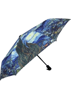 Loving Rain Van Gogh Starry Night Compact Umbrella -Banned Retro Shop loving rain SKAFSN starry night folding 6 130c3e7d 2ba6 40b6 b284 3e3a4bbce5b0 1024x1024