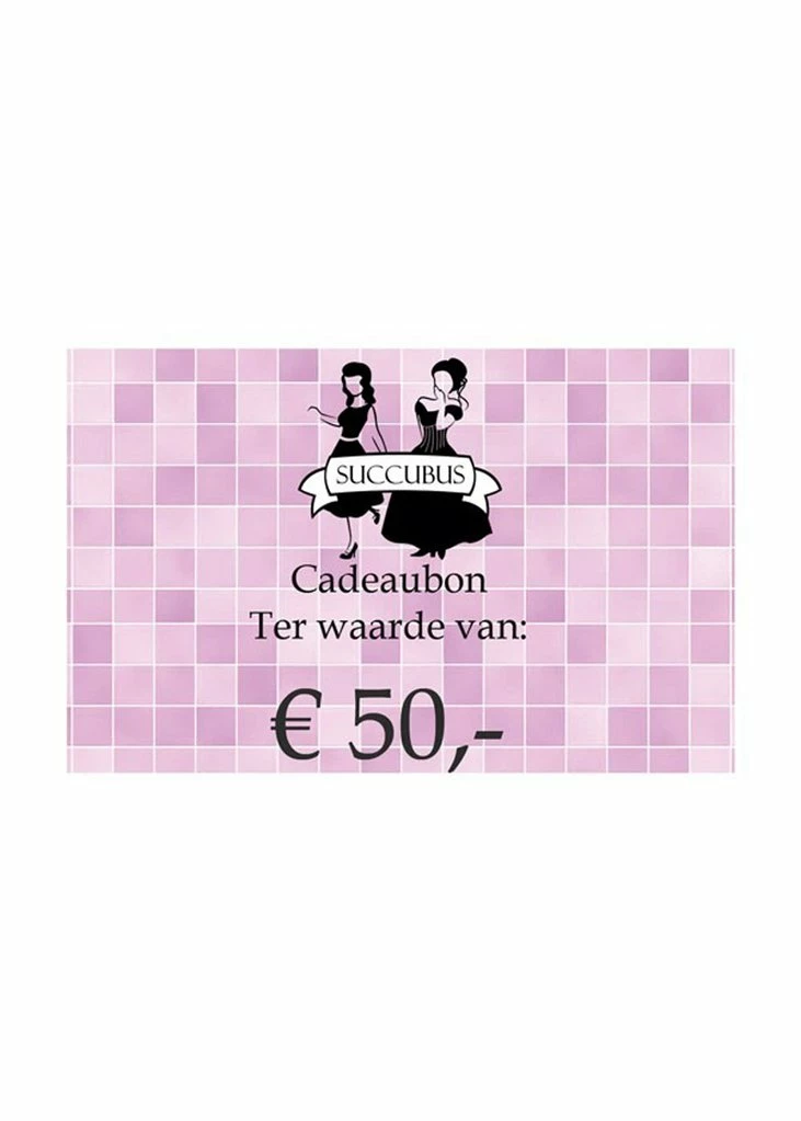 Succubus Giftcard €50,- 2 Succubus Giftcard €50,- - Image 2