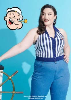 Unique Vintage X Popeye Sweethaven 60's Sweater Blue 8 Unique Vintage X Popeye Sweethaven 60's Sweater Blue -Banned Retro Shop unique vintage K1554KT2 popeye sweethaven sweater blue 8 10a3fb67 a494 4fc6 868c 615314e53d5f 1024x1024