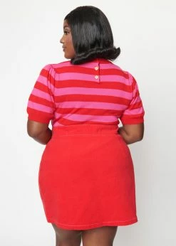 Unique Vintage Smak Parlour Heart Patch Pockets 60's Short Skirt Pink Red -Banned Retro Shop unique vintage SP SP226WB0 sp heart pocket mini skirt 1 523a1766 2cb6 4d8d b421 9f02e13c2e17 1024x1024