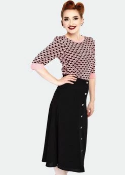 Voodoo Vixen Heart 40's Jumper Pink -Banned Retro Shop voodoo vixen SWA6911 heart sweater pink 3 3a82aaa0 cd98 461e 8c8b 6fa740b523a9 1024x1024