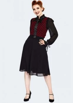 Voodoo Vixen Heart 40's Spencer Jumper Black 9 Voodoo Vixen Heart 40's Spencer Jumper Black -Banned Retro Shop voodoo vixen SWA6912 heart spencer blk 1 ca6259cd ec16 4133 bf29 4c24f4b88425 1024x1024